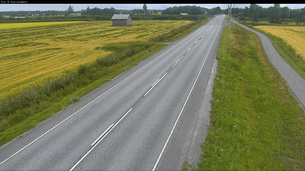 Weather Camera Image Road 8 Mustasaari, Koivulahti, Mustasaari, Pohjanmaa
