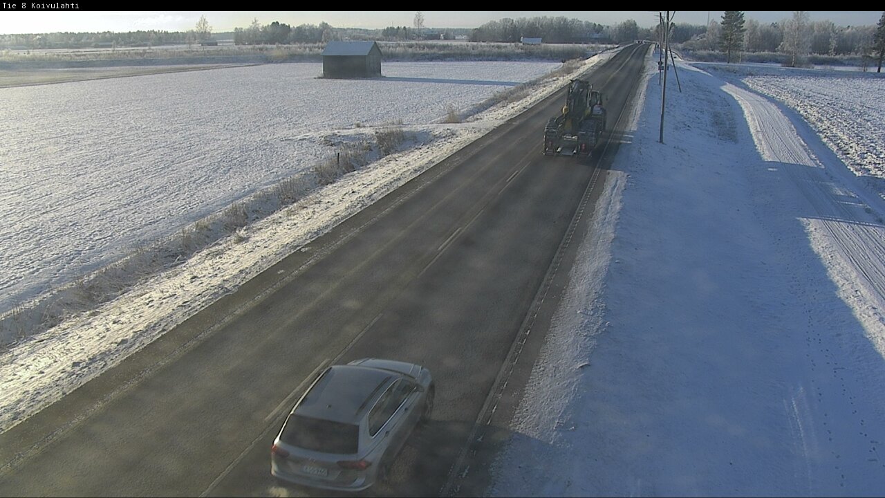 Weather Camera Image Väg 8 Korsholm, Kvevlax, Mustasaari, Pohjanmaa