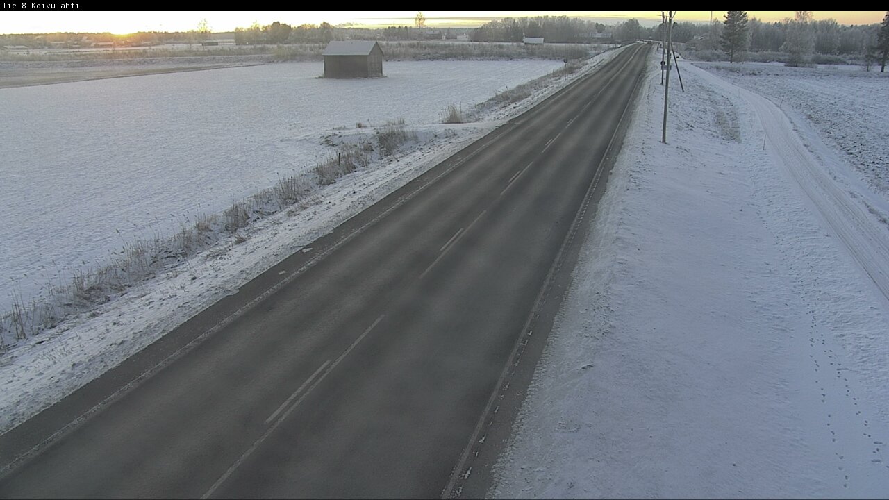 Weather Camera Image Väg 8 Korsholm, Kvevlax, Mustasaari, Pohjanmaa