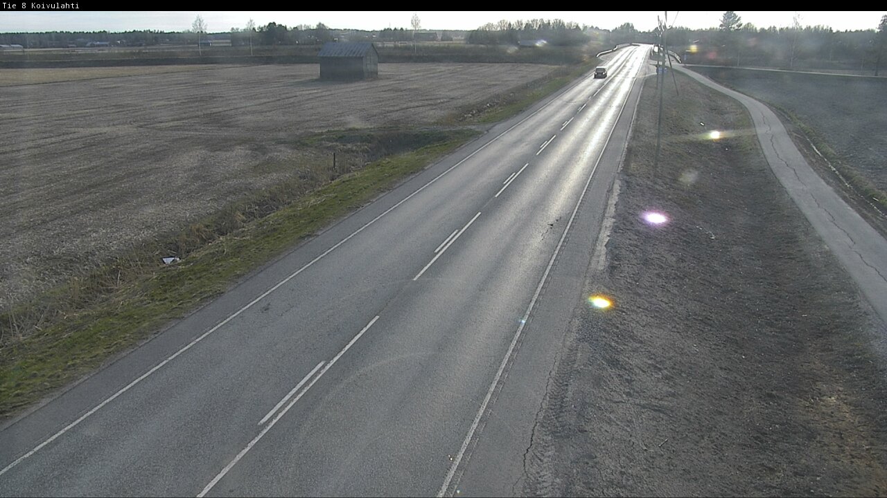 Weather Camera Image Road 8 Mustasaari, Koivulahti, Mustasaari, Pohjanmaa