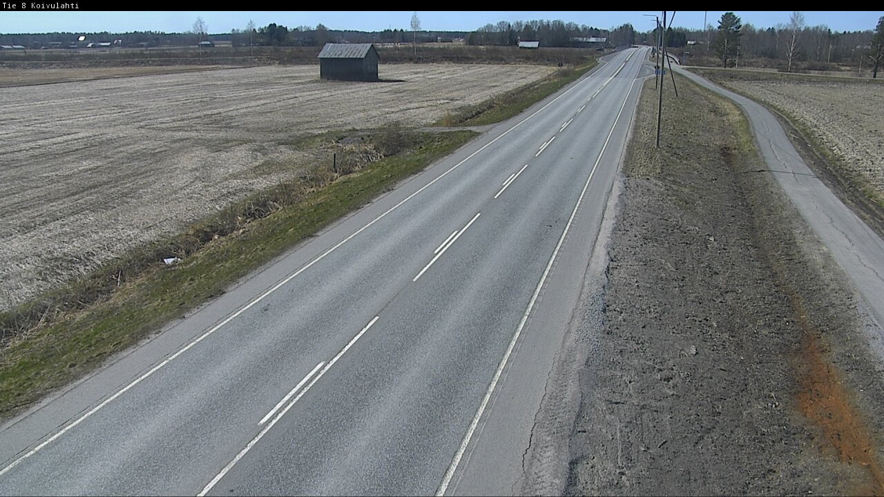 Weather Camera Image Road 8 Mustasaari, Koivulahti, Mustasaari, Pohjanmaa