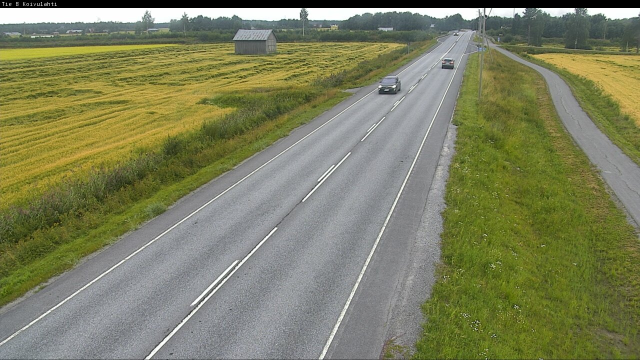 Weather Camera Image Road 8 Mustasaari, Koivulahti, Mustasaari, Pohjanmaa
