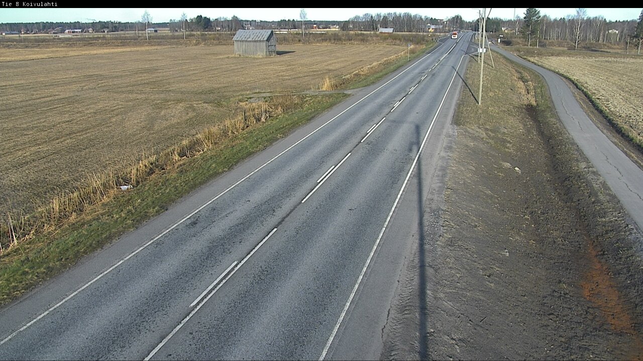 Weather Camera Image Road 8 Mustasaari, Koivulahti, Mustasaari, Pohjanmaa