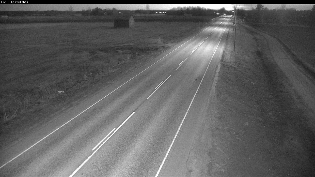 Weather Camera Image Road 8 Mustasaari, Koivulahti, Mustasaari, Pohjanmaa