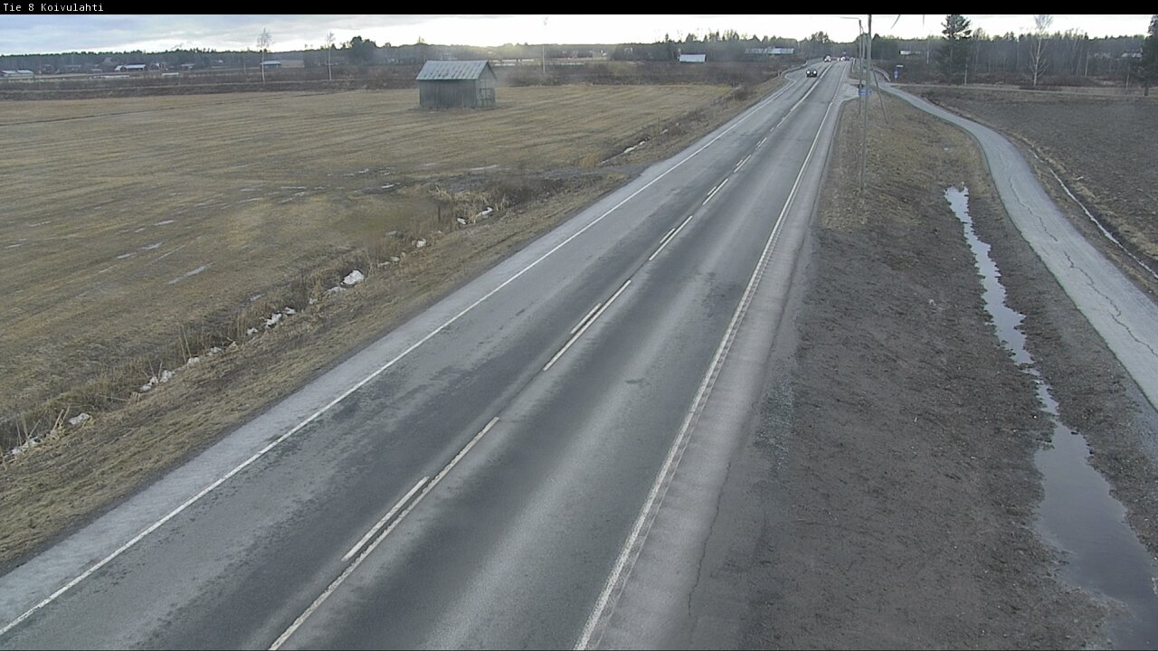 Weather Camera Image Väg 8 Korsholm, Kvevlax, Mustasaari, Pohjanmaa