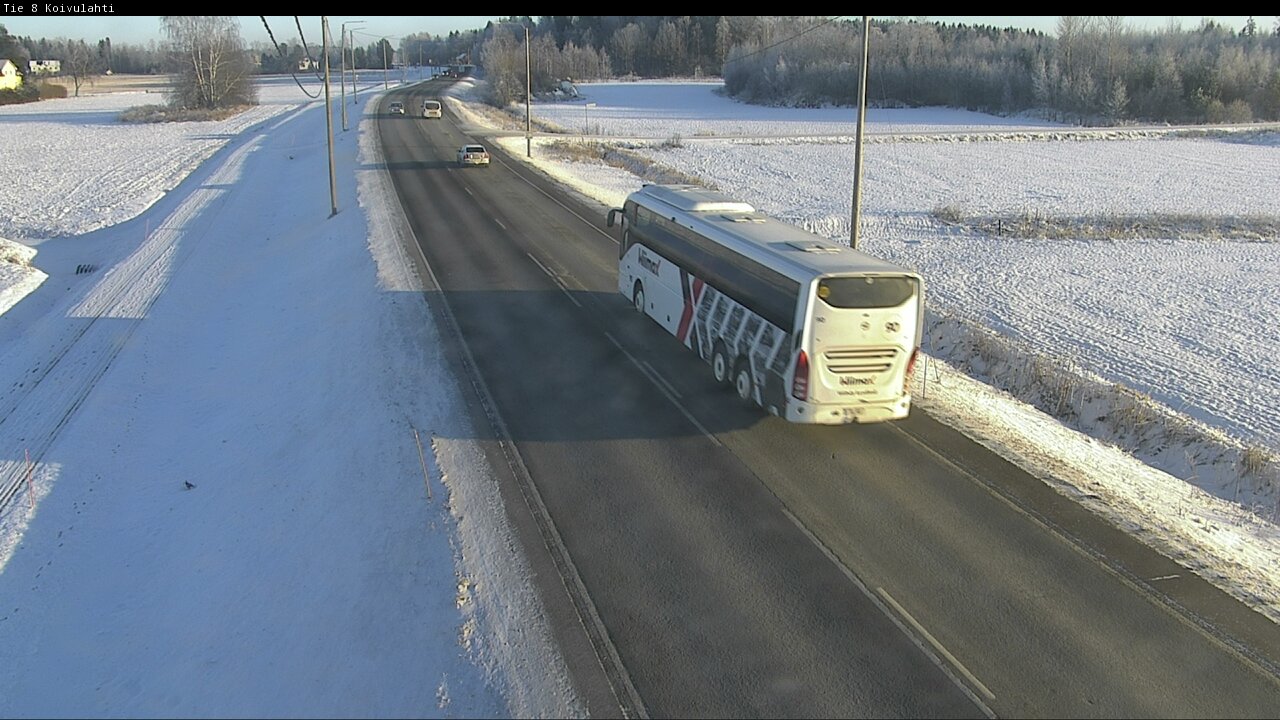 Weather Camera Image Väg 8 Korsholm, Kvevlax, Mustasaari, Pohjanmaa