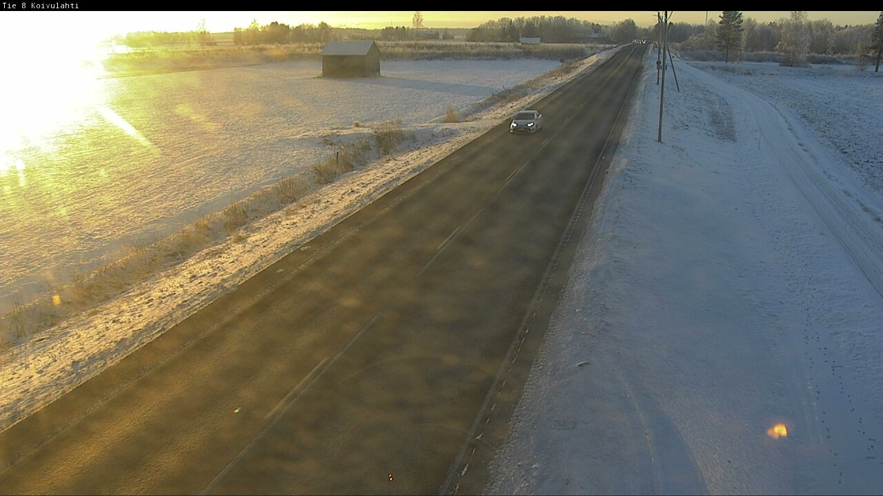 Weather Camera Image Väg 8 Korsholm, Kvevlax, Mustasaari, Pohjanmaa