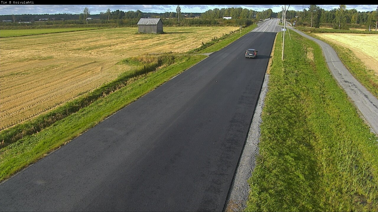 Weather Camera Image Road 8 Mustasaari, Koivulahti, Mustasaari, Pohjanmaa