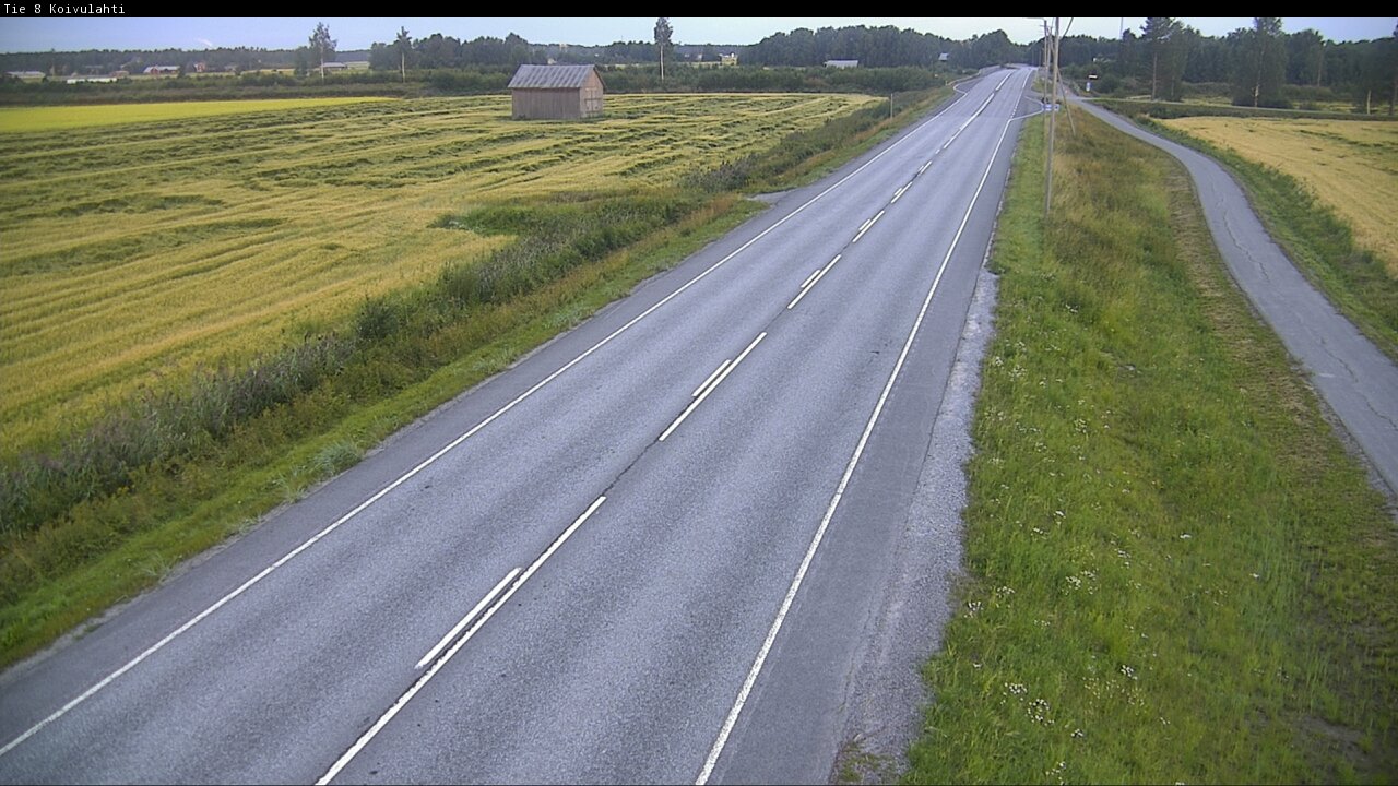 Weather Camera Image Road 8 Mustasaari, Koivulahti, Mustasaari, Pohjanmaa