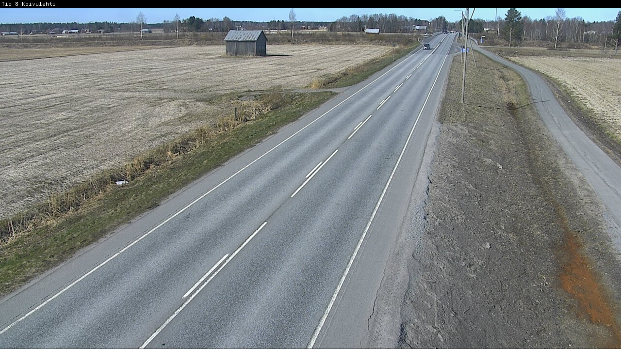 Weather Camera Image Road 8 Mustasaari, Koivulahti, Mustasaari, Pohjanmaa