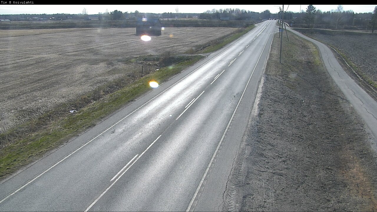 Weather Camera Image Road 8 Mustasaari, Koivulahti, Mustasaari, Pohjanmaa