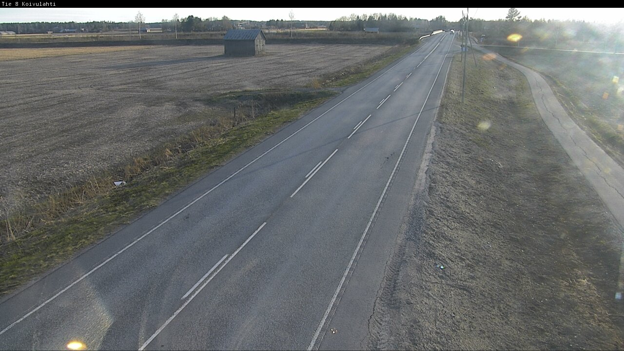 Weather Camera Image Road 8 Mustasaari, Koivulahti, Mustasaari, Pohjanmaa
