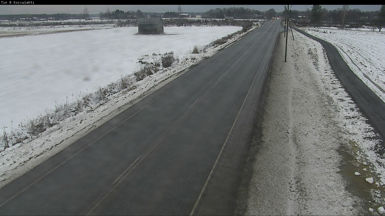 Weather Camera Image Road 8 Mustasaari, Koivulahti, Mustasaari, Pohjanmaa