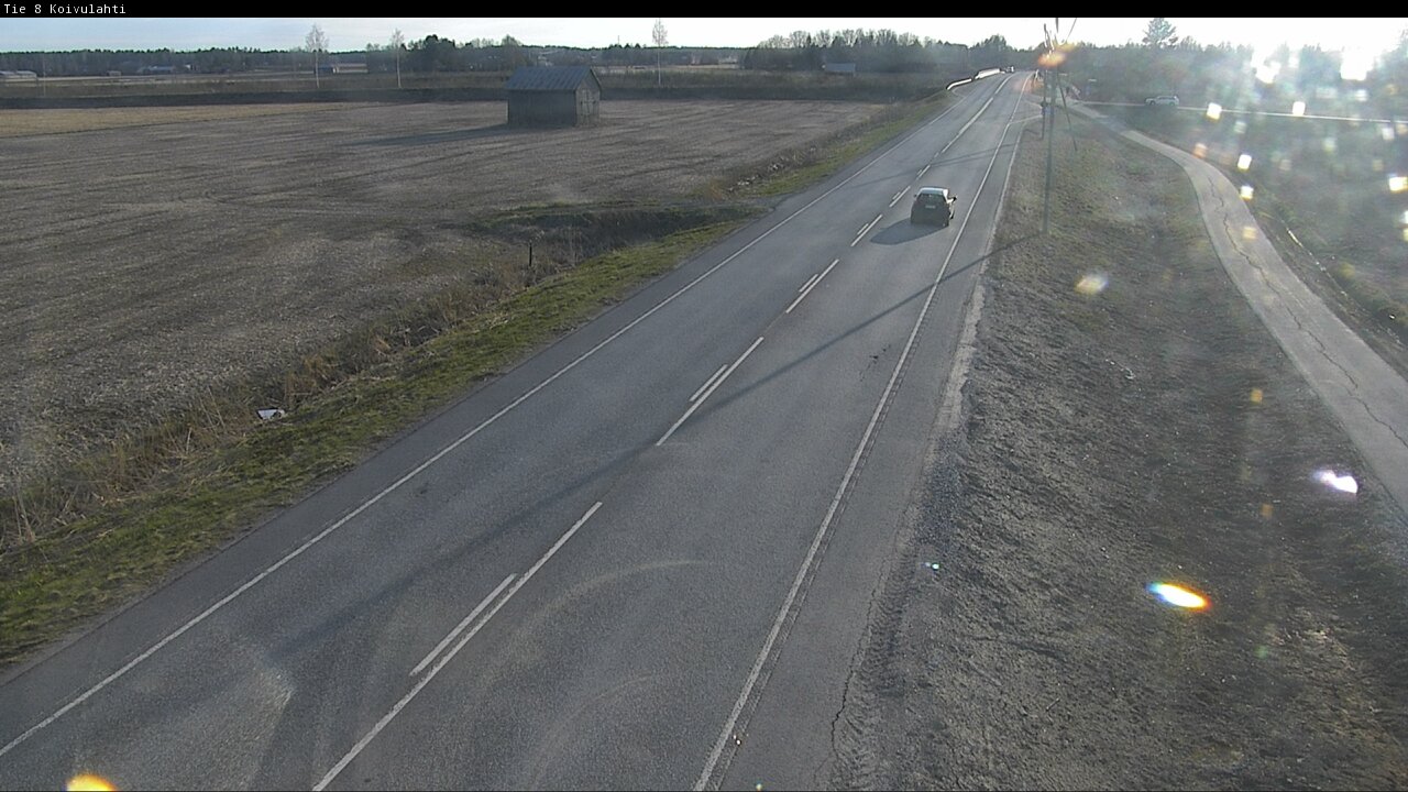 Weather Camera Image Road 8 Mustasaari, Koivulahti, Mustasaari, Pohjanmaa