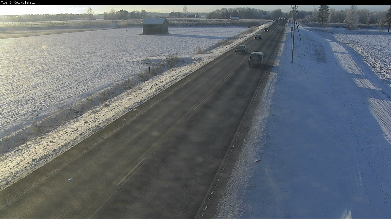 Weather Camera Image Väg 8 Korsholm, Kvevlax, Mustasaari, Pohjanmaa