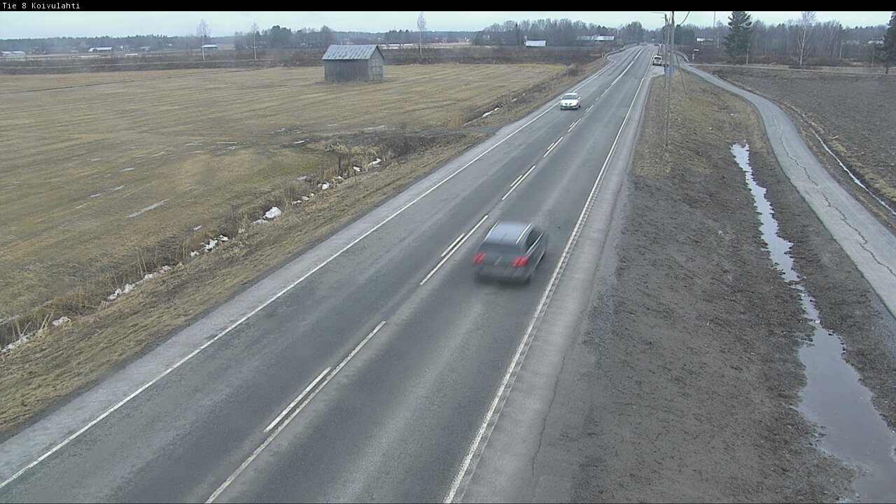 Weather Camera Image Road 8 Mustasaari, Koivulahti, Mustasaari, Pohjanmaa