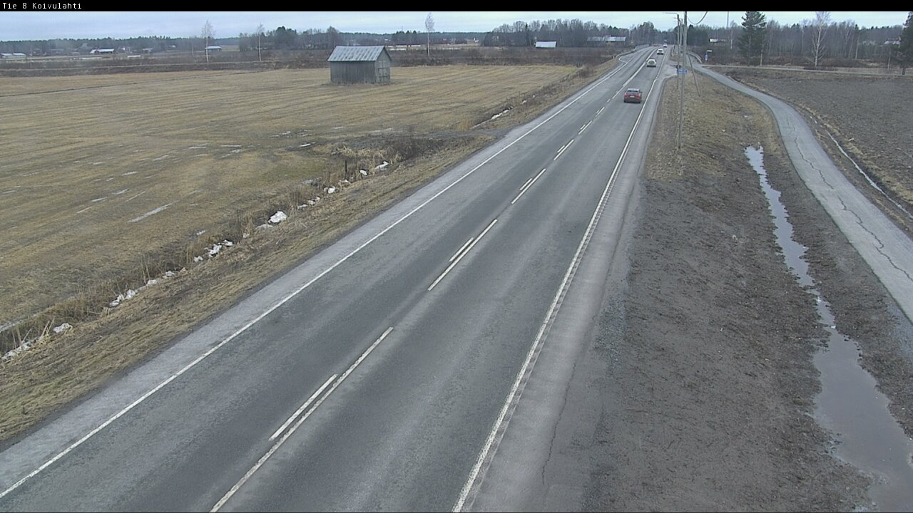 Weather Camera Image Road 8 Mustasaari, Koivulahti, Mustasaari, Pohjanmaa