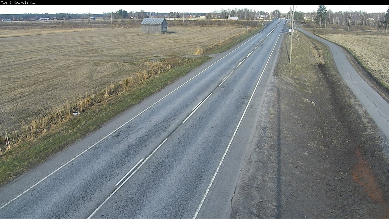 Weather Camera Image Road 8 Mustasaari, Koivulahti, Mustasaari, Pohjanmaa