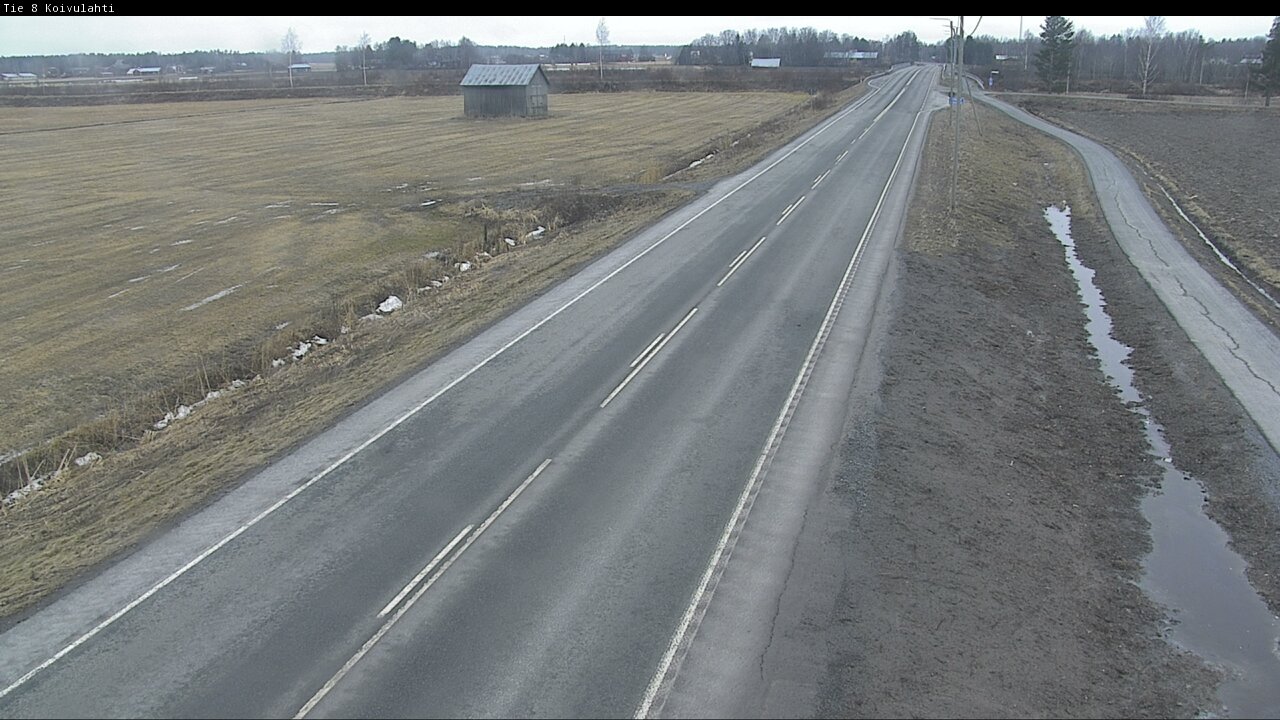Weather Camera Image Road 8 Mustasaari, Koivulahti, Mustasaari, Pohjanmaa