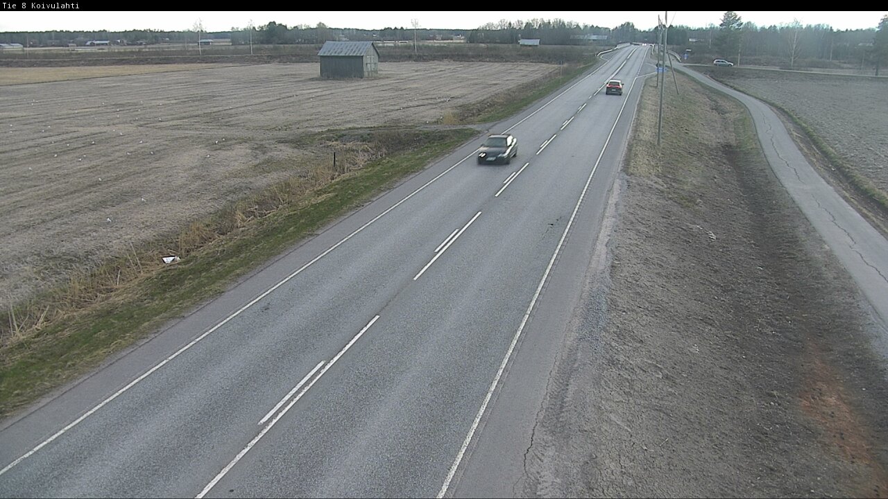 Weather Camera Image Road 8 Mustasaari, Koivulahti, Mustasaari, Pohjanmaa