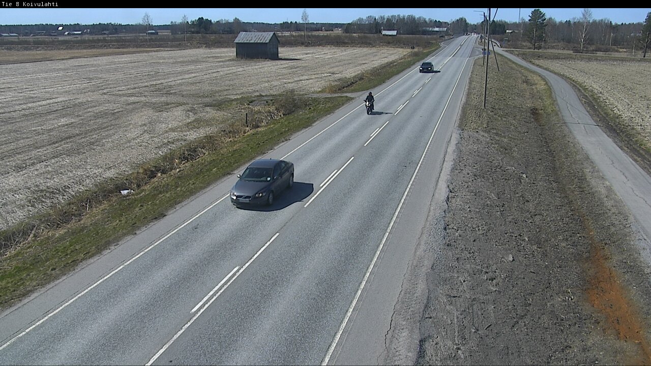 Weather Camera Image Road 8 Mustasaari, Koivulahti, Mustasaari, Pohjanmaa