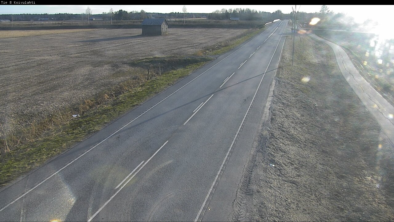 Weather Camera Image Road 8 Mustasaari, Koivulahti, Mustasaari, Pohjanmaa