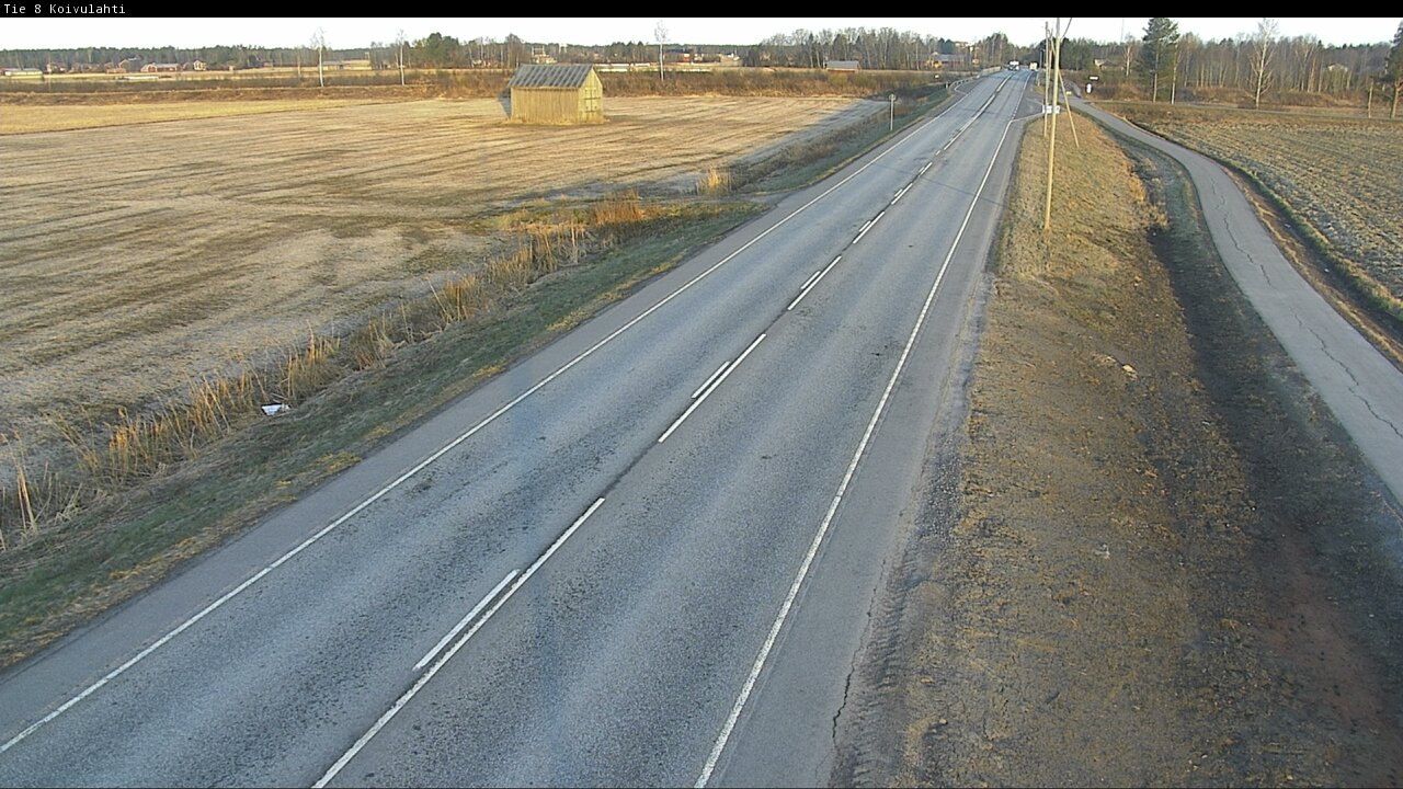Weather Camera Image Road 8 Mustasaari, Koivulahti, Mustasaari, Pohjanmaa