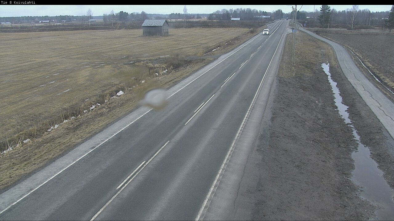 Weather Camera Image Väg 8 Korsholm, Kvevlax, Mustasaari, Pohjanmaa