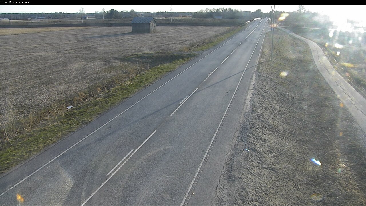 Weather Camera Image Road 8 Mustasaari, Koivulahti, Mustasaari, Pohjanmaa