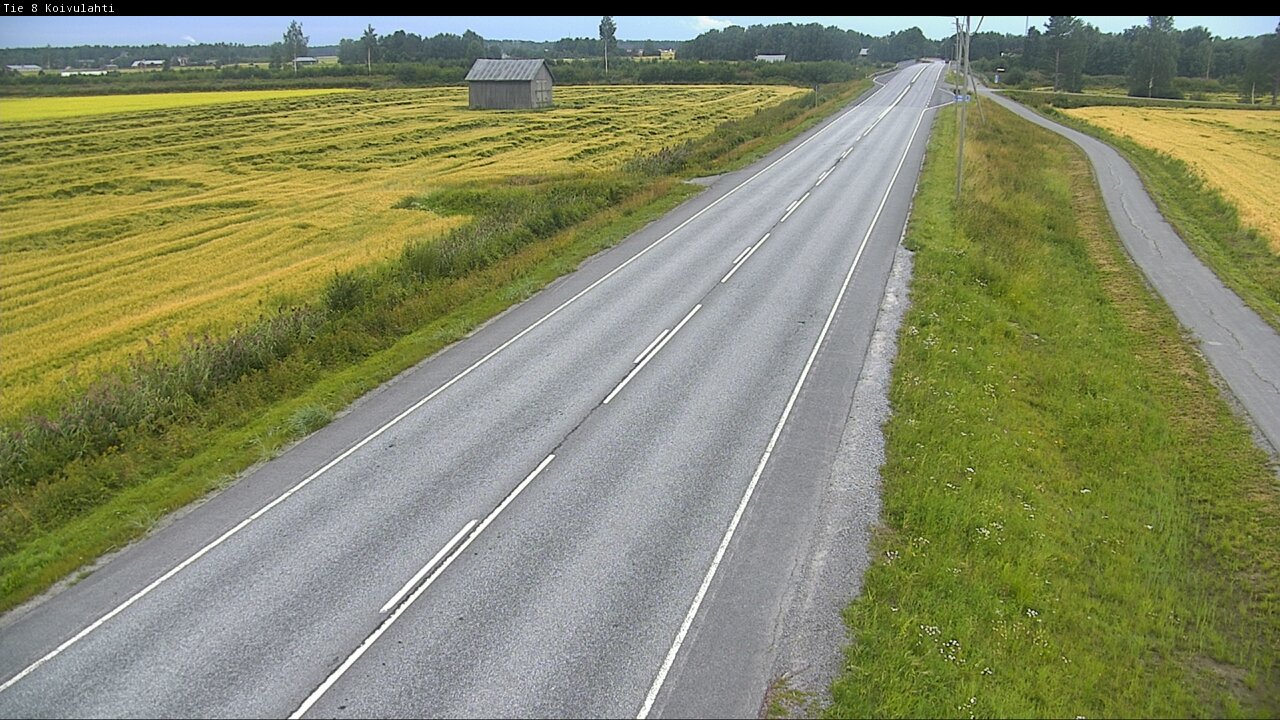 Weather Camera Image Road 8 Mustasaari, Koivulahti, Mustasaari, Pohjanmaa