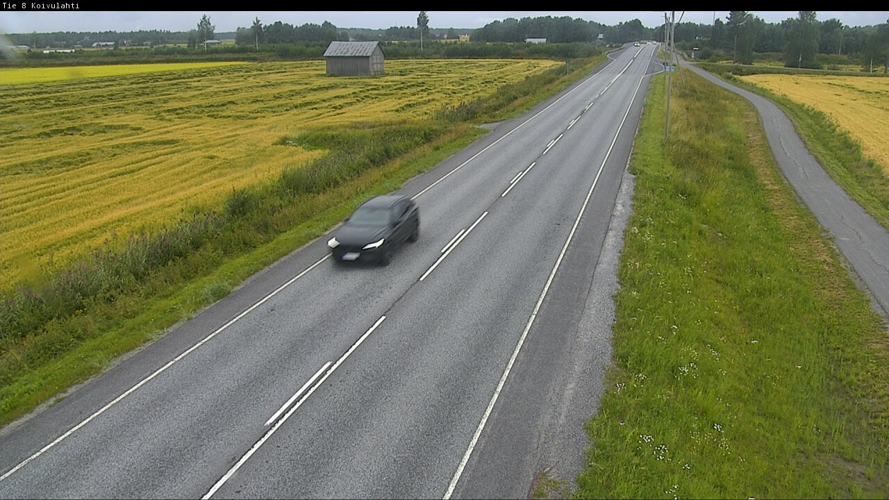 Weather Camera Image Road 8 Mustasaari, Koivulahti, Mustasaari, Pohjanmaa