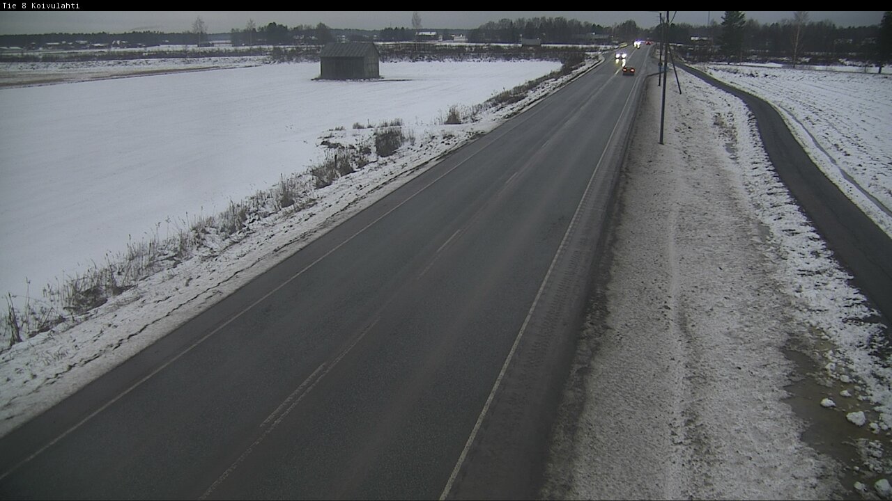 Weather Camera Image Väg 8 Korsholm, Kvevlax, Mustasaari, Pohjanmaa