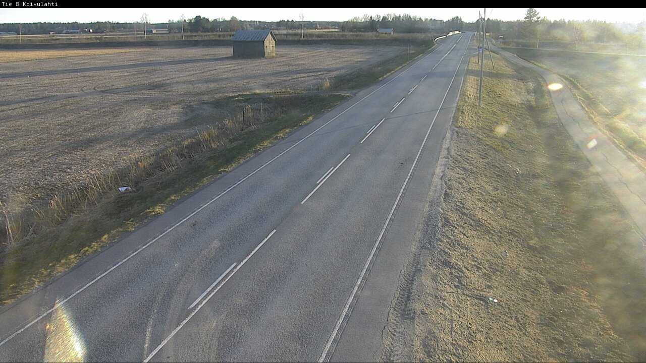 Weather Camera Image Road 8 Mustasaari, Koivulahti, Mustasaari, Pohjanmaa