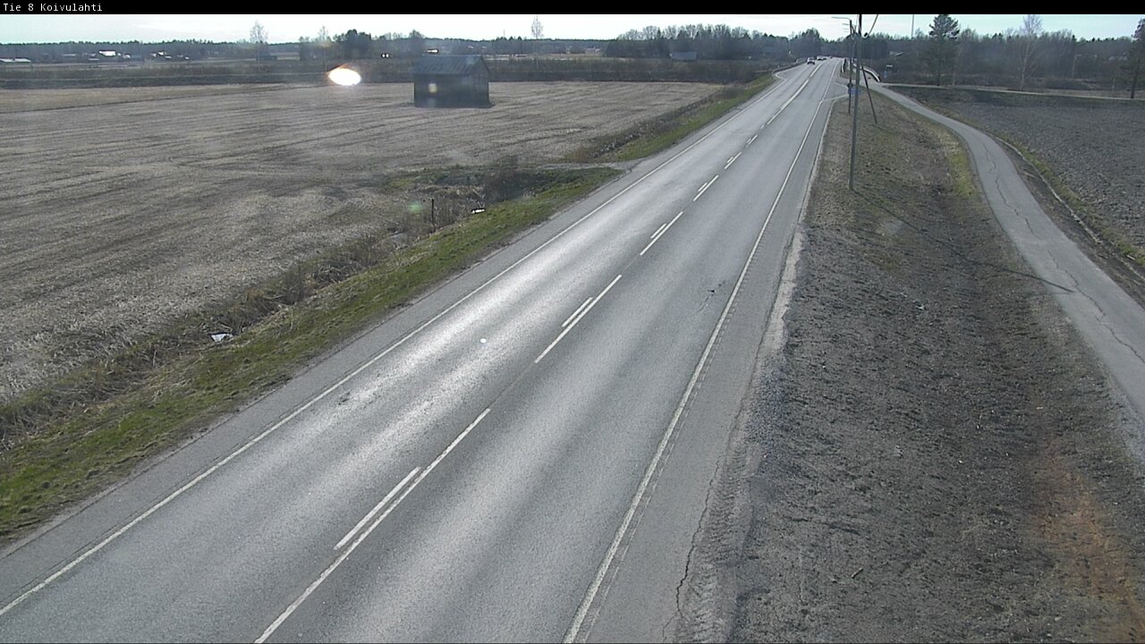 Weather Camera Image Road 8 Mustasaari, Koivulahti, Mustasaari, Pohjanmaa