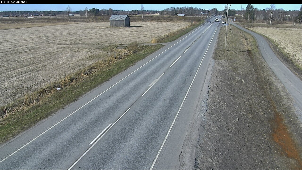 Weather Camera Image Road 8 Mustasaari, Koivulahti, Mustasaari, Pohjanmaa