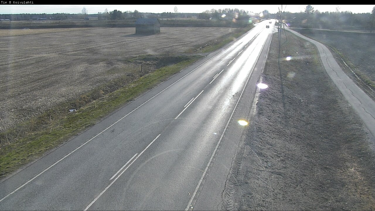 Weather Camera Image Road 8 Mustasaari, Koivulahti, Mustasaari, Pohjanmaa