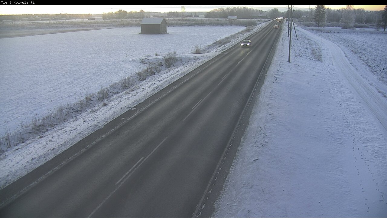 Weather Camera Image Väg 8 Korsholm, Kvevlax, Mustasaari, Pohjanmaa