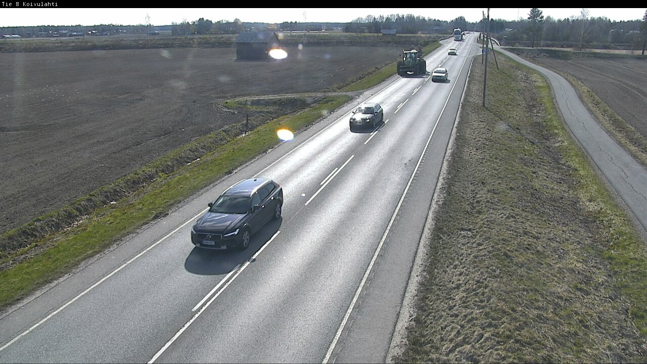 Weather Camera Image Väg 8 Korsholm, Kvevlax, Mustasaari, Pohjanmaa