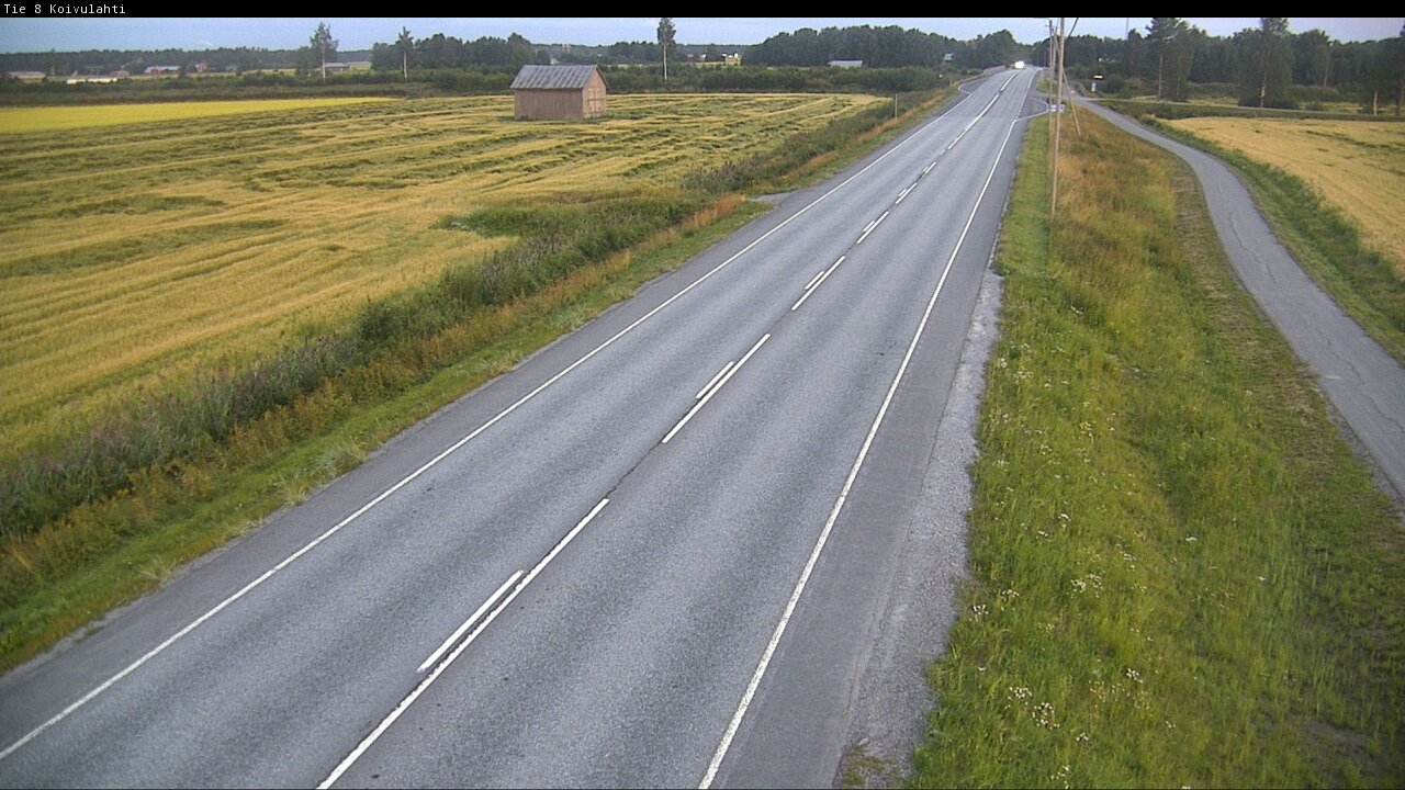 Weather Camera Image Road 8 Mustasaari, Koivulahti, Mustasaari, Pohjanmaa