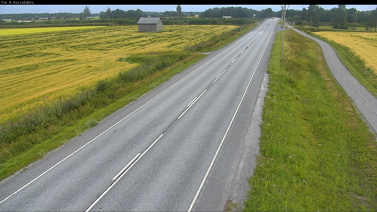 Weather Camera Image Road 8 Mustasaari, Koivulahti, Mustasaari, Pohjanmaa