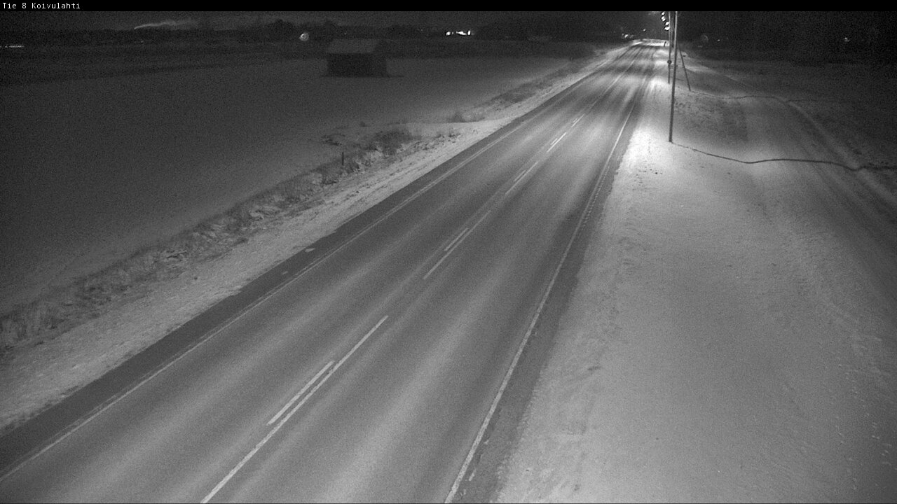 Weather Camera Image Road 8 Mustasaari, Koivulahti, Mustasaari, Pohjanmaa
