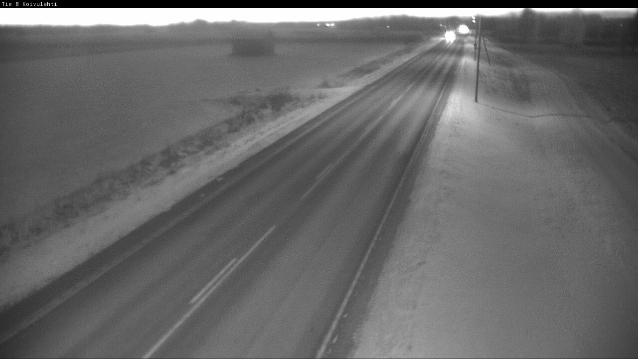 Weather Camera Image Väg 8 Korsholm, Kvevlax, Mustasaari, Pohjanmaa