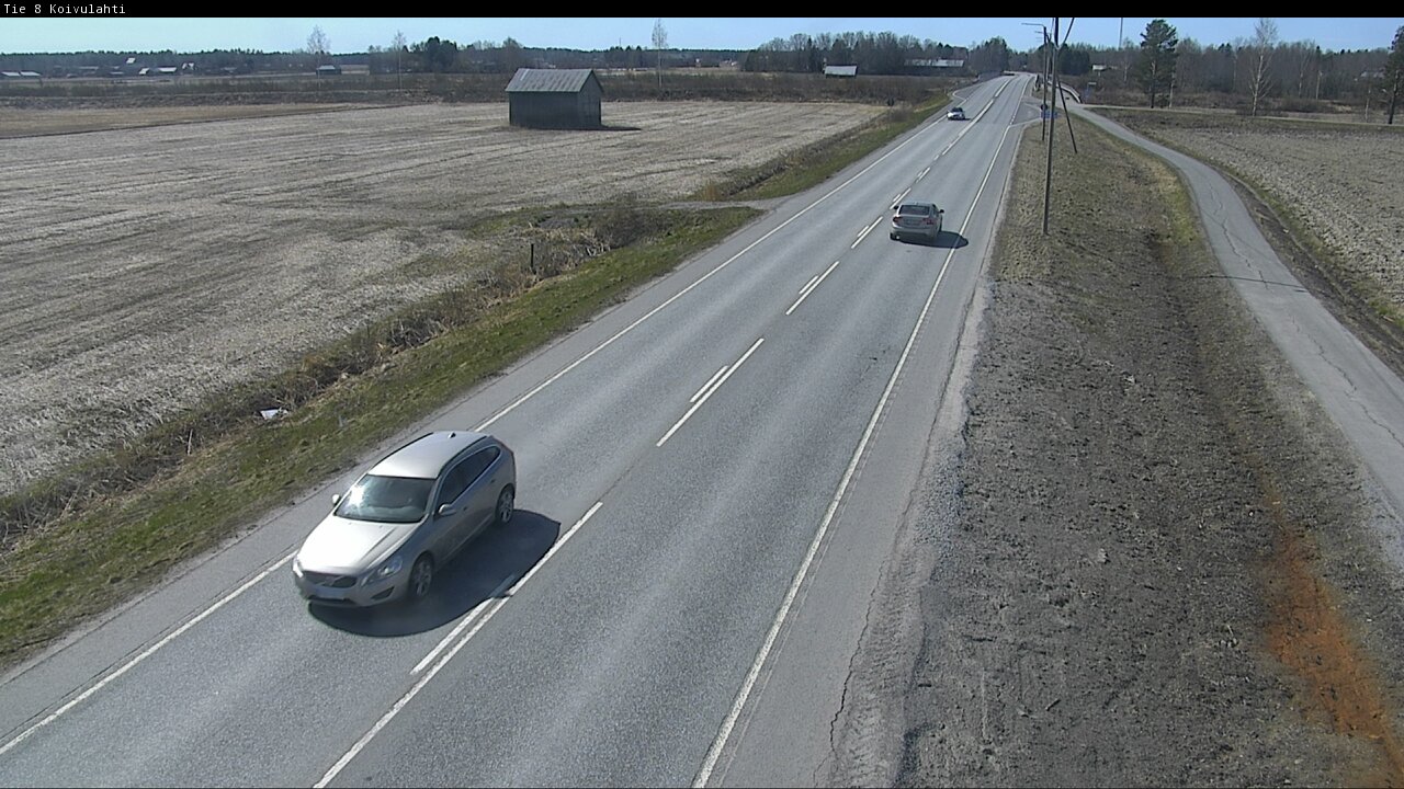 Weather Camera Image Road 8 Mustasaari, Koivulahti, Mustasaari, Pohjanmaa