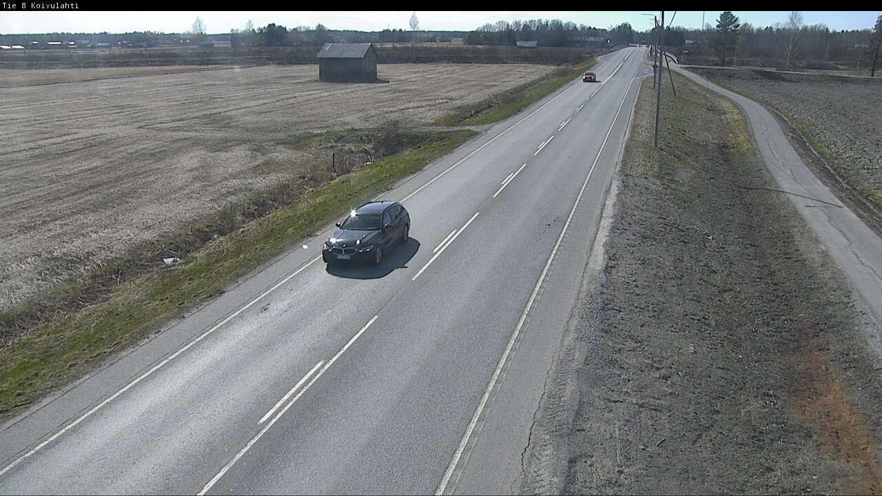Weather Camera Image Road 8 Mustasaari, Koivulahti, Mustasaari, Pohjanmaa