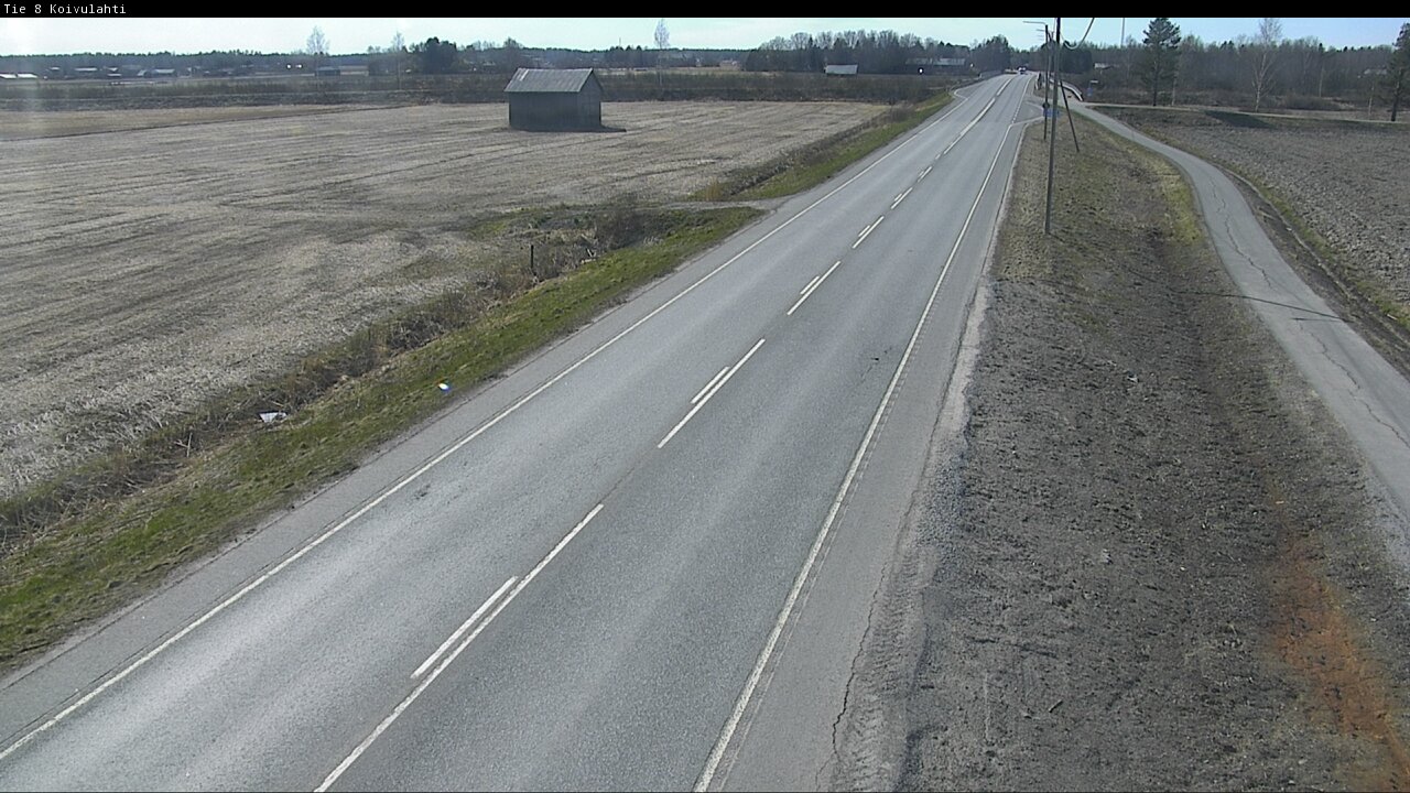 Weather Camera Image Road 8 Mustasaari, Koivulahti, Mustasaari, Pohjanmaa