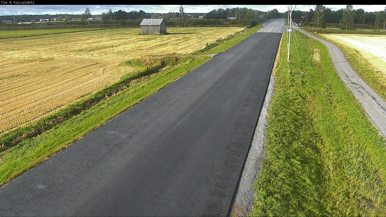 Weather Camera Image Road 8 Mustasaari, Koivulahti, Mustasaari, Pohjanmaa