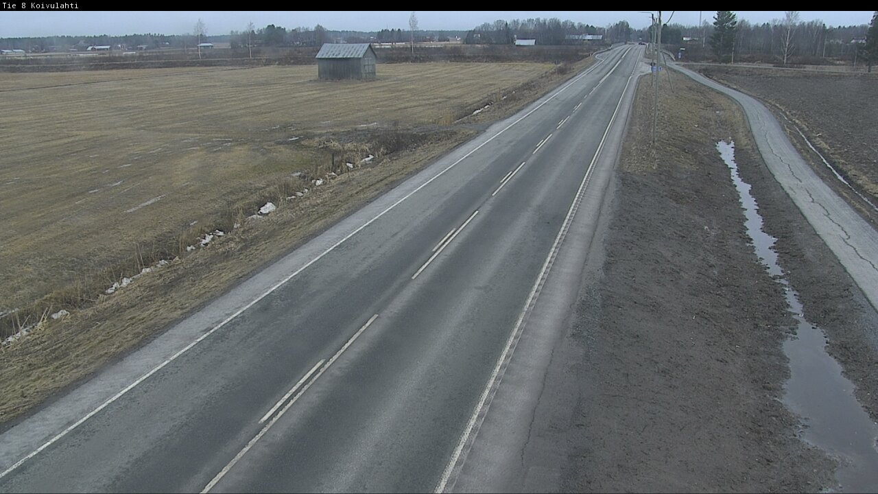 Weather Camera Image Road 8 Mustasaari, Koivulahti, Mustasaari, Pohjanmaa