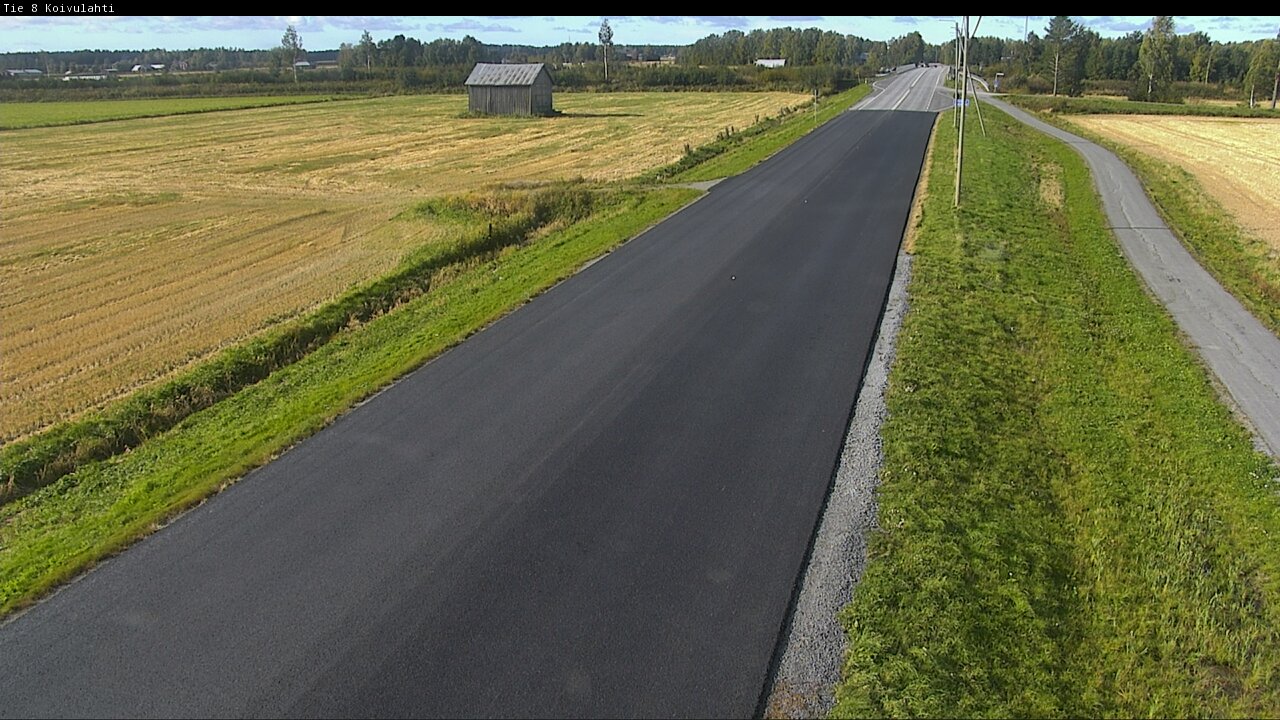 Weather Camera Image Road 8 Mustasaari, Koivulahti, Mustasaari, Pohjanmaa