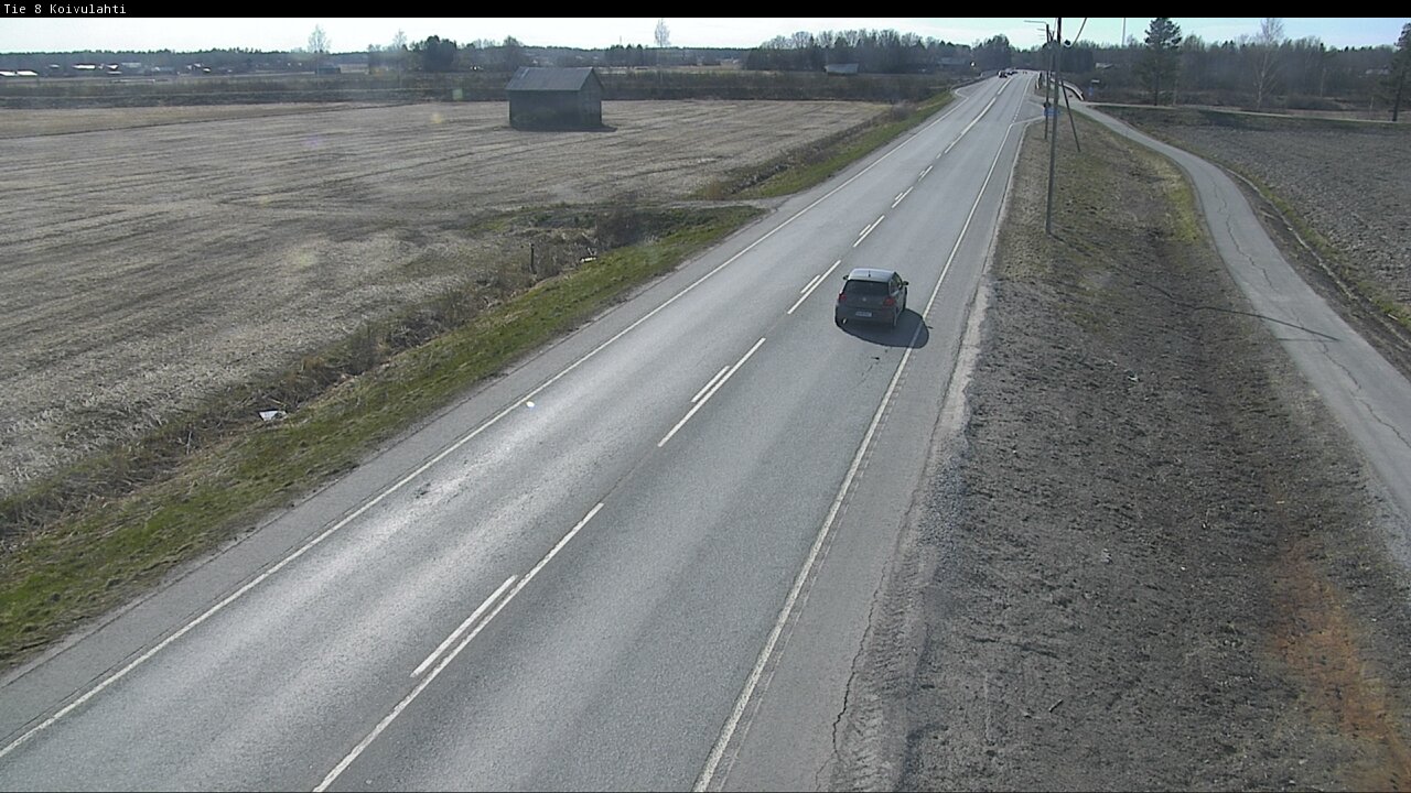 Weather Camera Image Road 8 Mustasaari, Koivulahti, Mustasaari, Pohjanmaa