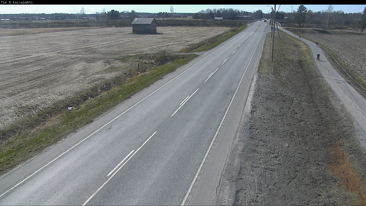 Weather Camera Image Road 8 Mustasaari, Koivulahti, Mustasaari, Pohjanmaa